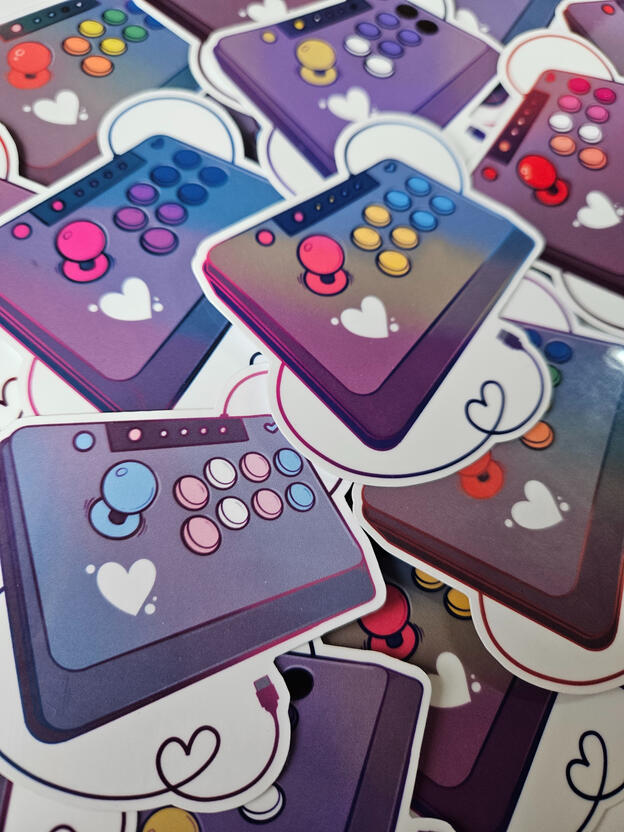Pride Fighter Stickers