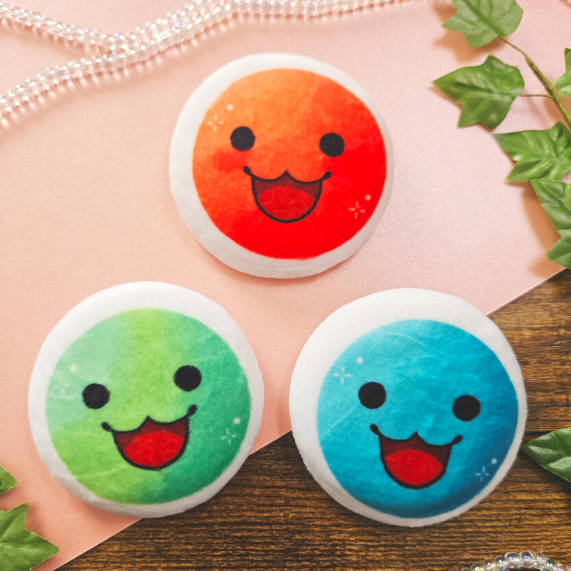 Taiko no Tatsujin Plush Badges